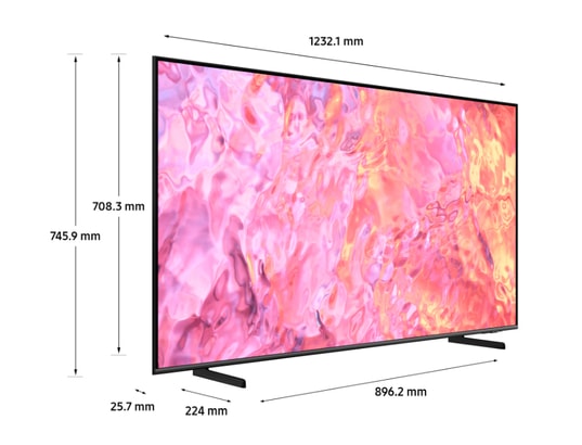 CONTINENTAL EDISON TV 55′ (139cm) 4K UHD (3840×2160) Tuner Tnt intégré  3xHDMI (2.0) 2xUSB (2.0) Port optique – MULTI MENAGER