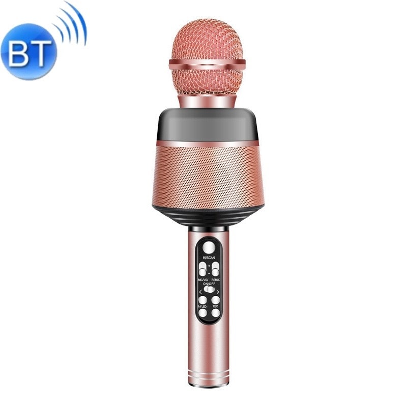 Microphone bluetooth haut parleur intégré micro karaoké live ios