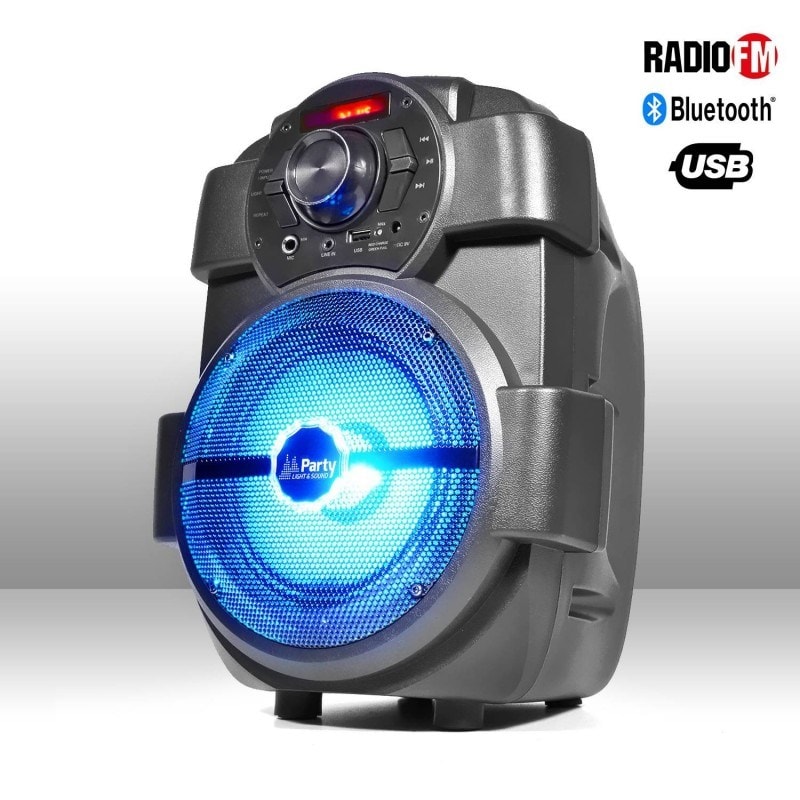 Enceinte sono portable MADISON MAD-VEGAS120 + MAGICLIGHT10 Pas