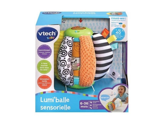 VTech Baby - Balle d'activités - Lumi'balle sensorielle