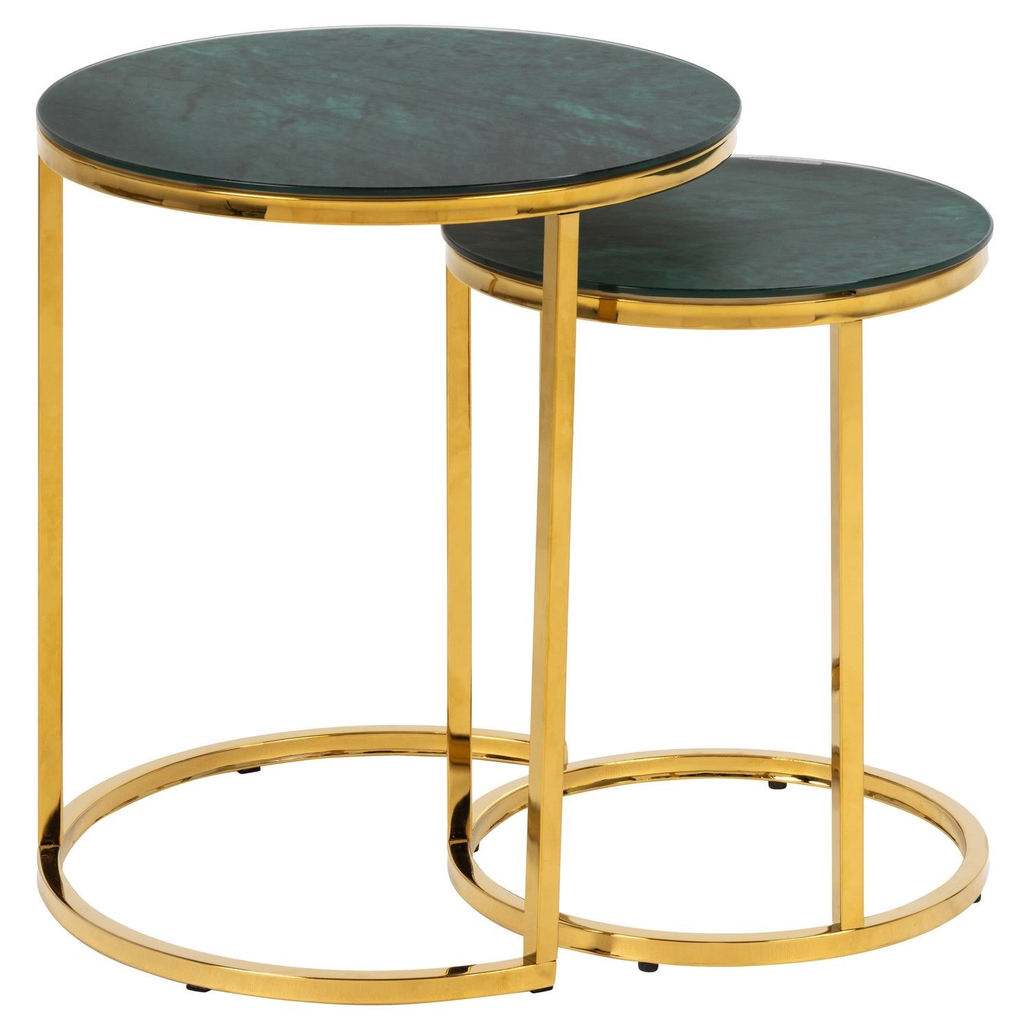 Lot de 2 tables d'appoint