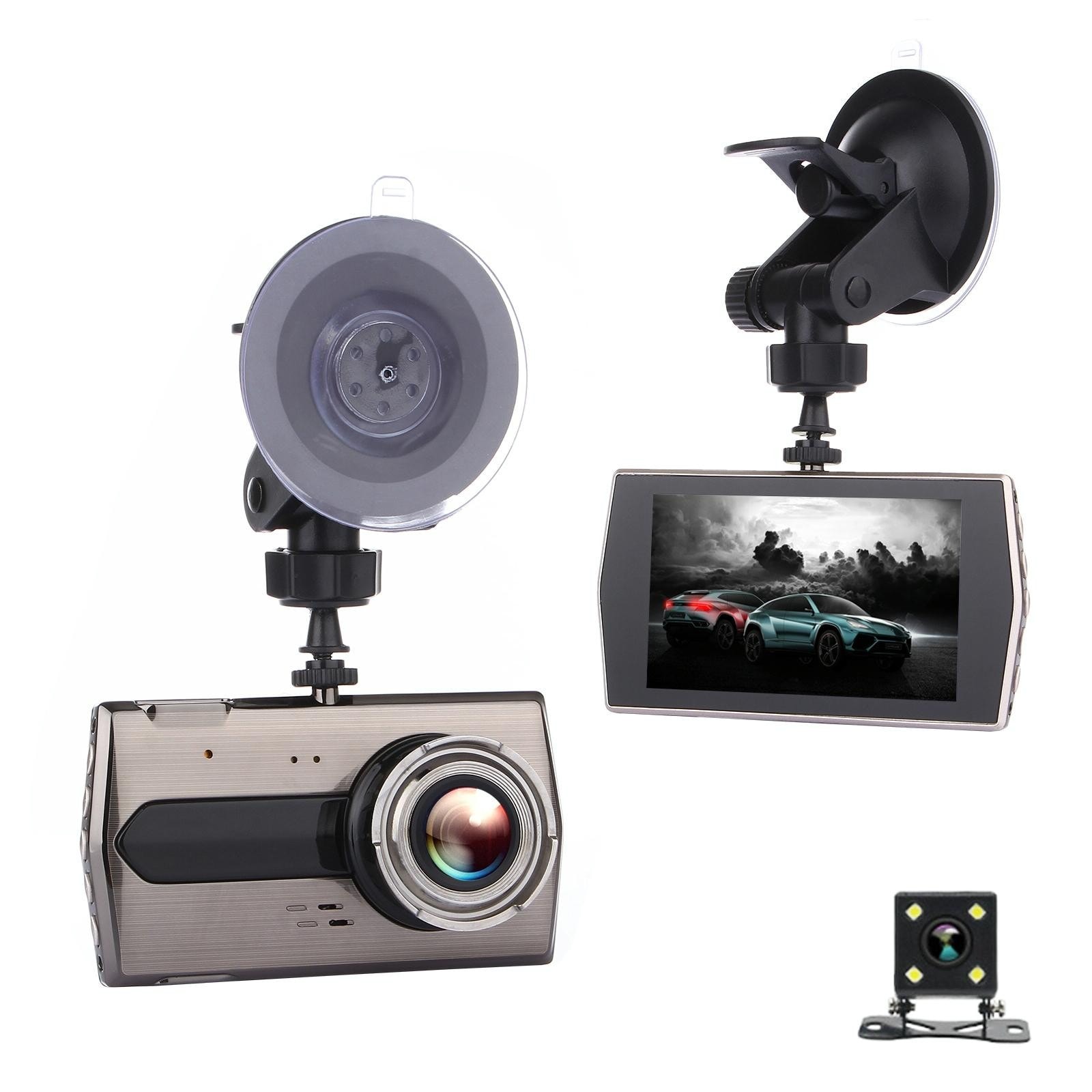 Dashcam Caméra Voiture Enregistreur de d'affichage HD