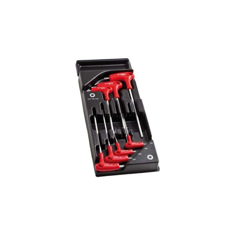 Jeu De 6 Clés 6 Pans Beta Tools 96TBP/S6 – Tête Sphérique De 2,5 à 8 Mm – Neuf