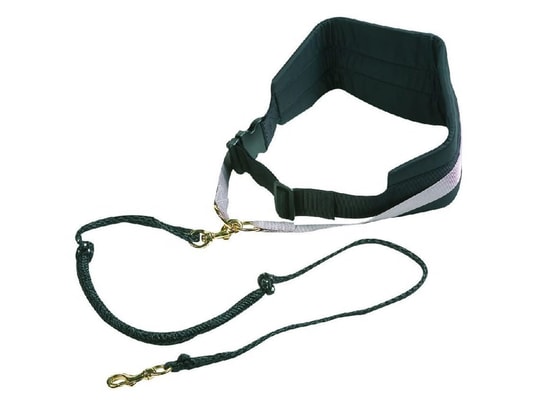 Ceinture De Jogging Pour Chiens Taille M Noir 12767 Trixie à Prix