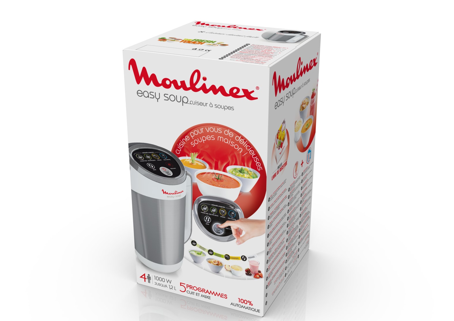 Moulinex Easy Soup LM841B10 Appareil à soupe 3 L