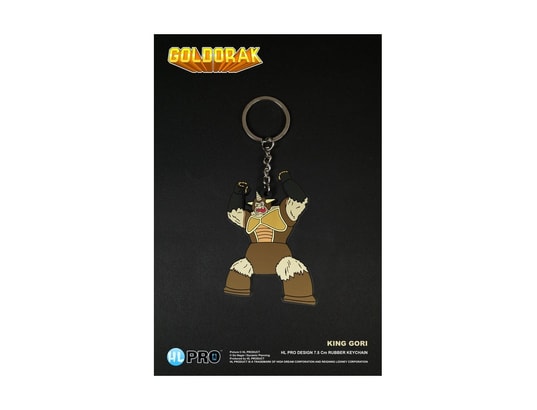 Porte-clé High dream Goldorak porte-clés caoutchouc King Gori 7 cm