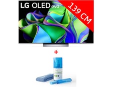 LG OLED55C3 + SC9S - TV OLED 4K 139 cm - Livraison Gratuite