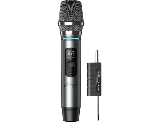 Mini Karaoke Player Microphone à condensateur sans fil avec micro