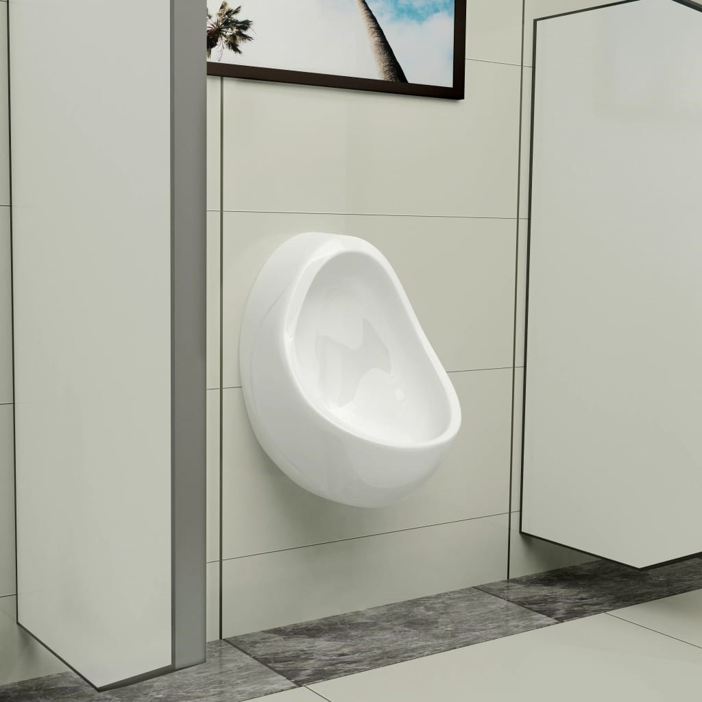VIDAXL WC suspendu en ceramique Blanc pas cher 