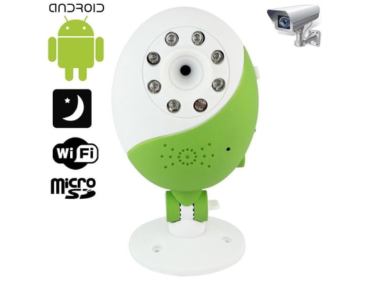 Caméra bébé babycam vision nocturne wifi pour smartphone android + sd 8go  yonis YONIS Pas Cher 
