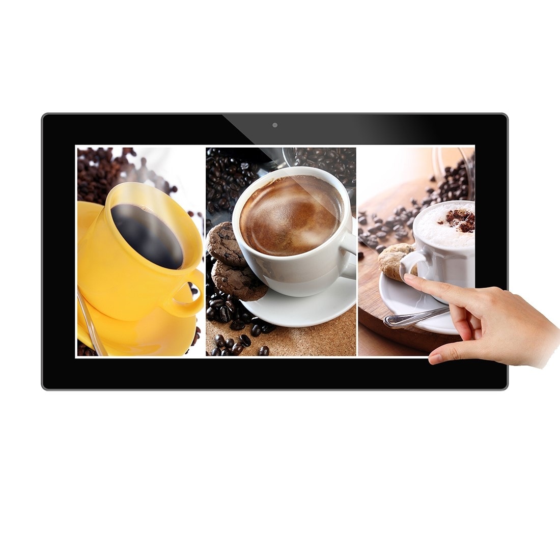 YONIS - Tablette tactile grand écran 21,5 pouces android 6.0 2gb+16gb cadre  numérique + sd 8go yonis Pas Cher