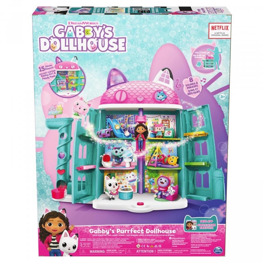 Montre numérique de la maison de poupée de Gabby 
