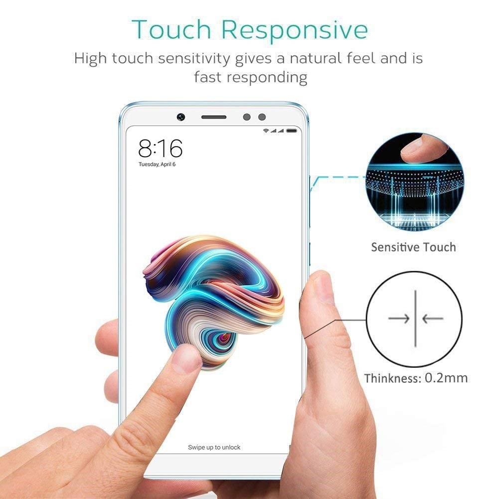 Xiaomi Redmi Note 8 Vitre protection d'ecran en verre trempé incassable  protection integrale Full 3D