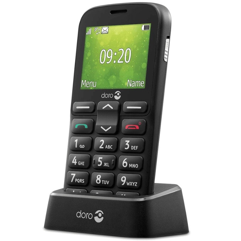 Doro 1380 - téléphone portable senior simplifié 2g double sim noir DORO Pas  Cher 