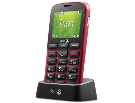 Doro 1380 - téléphone portable senior 2g double sim rouge DORO Pas Cher 
