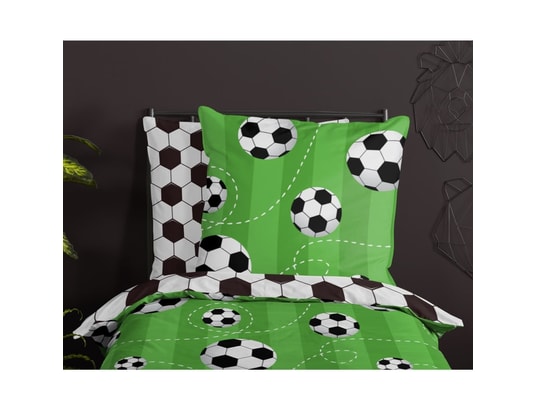 Housse de couette pour enfants Soccer 135x200 cm Good Morning