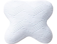 TEMPUR Oreiller ergonomique pour dormir sur le côté et sur le dos, Mousse  viscoélastique à mémoire de forme, Blanc, M (50 x 31 x 10/7 cm)