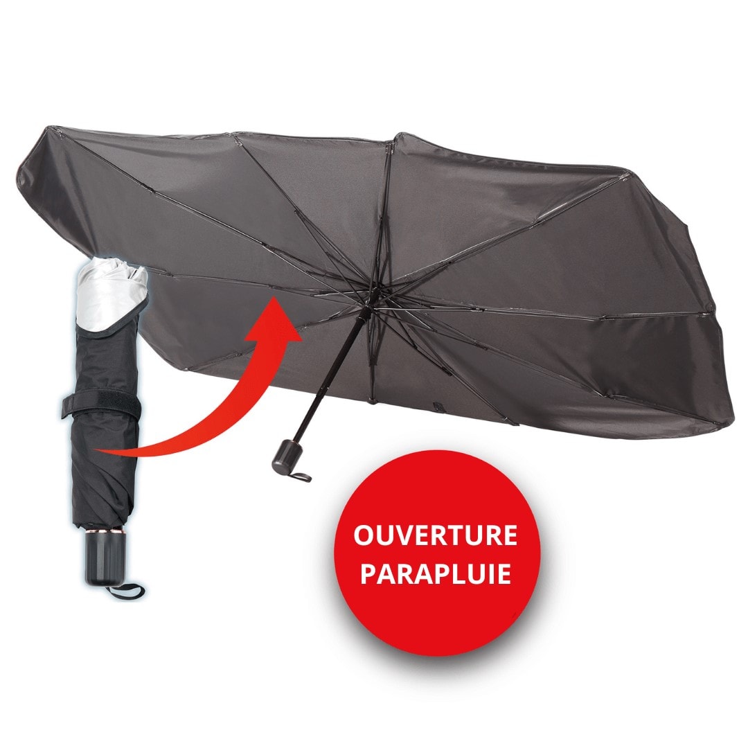 Matériau réfléchissant Protection Solaire Parapluie Pare-Soleil