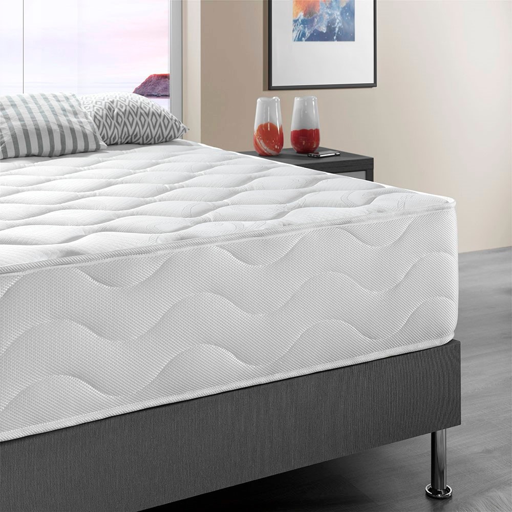 DAGOSTINO Home Matelas 90 x 200 cm Dureté H4 extra ferme/matelas en mousse  à froid certifié Öko-Tex Matelas orthopédique 7 zones en mousse confort  spécial Hauteur 25 cm : : Cuisine et Maison