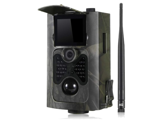 Caméra de chasse 4g surveillance full hd 1080p détecteur de mouvement  vision nocturne + sd 4go yonis YONIS Pas Cher 