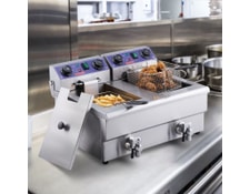 Friteuse électrique cuve amovible inox 5L - Family Fryer au meilleur prix