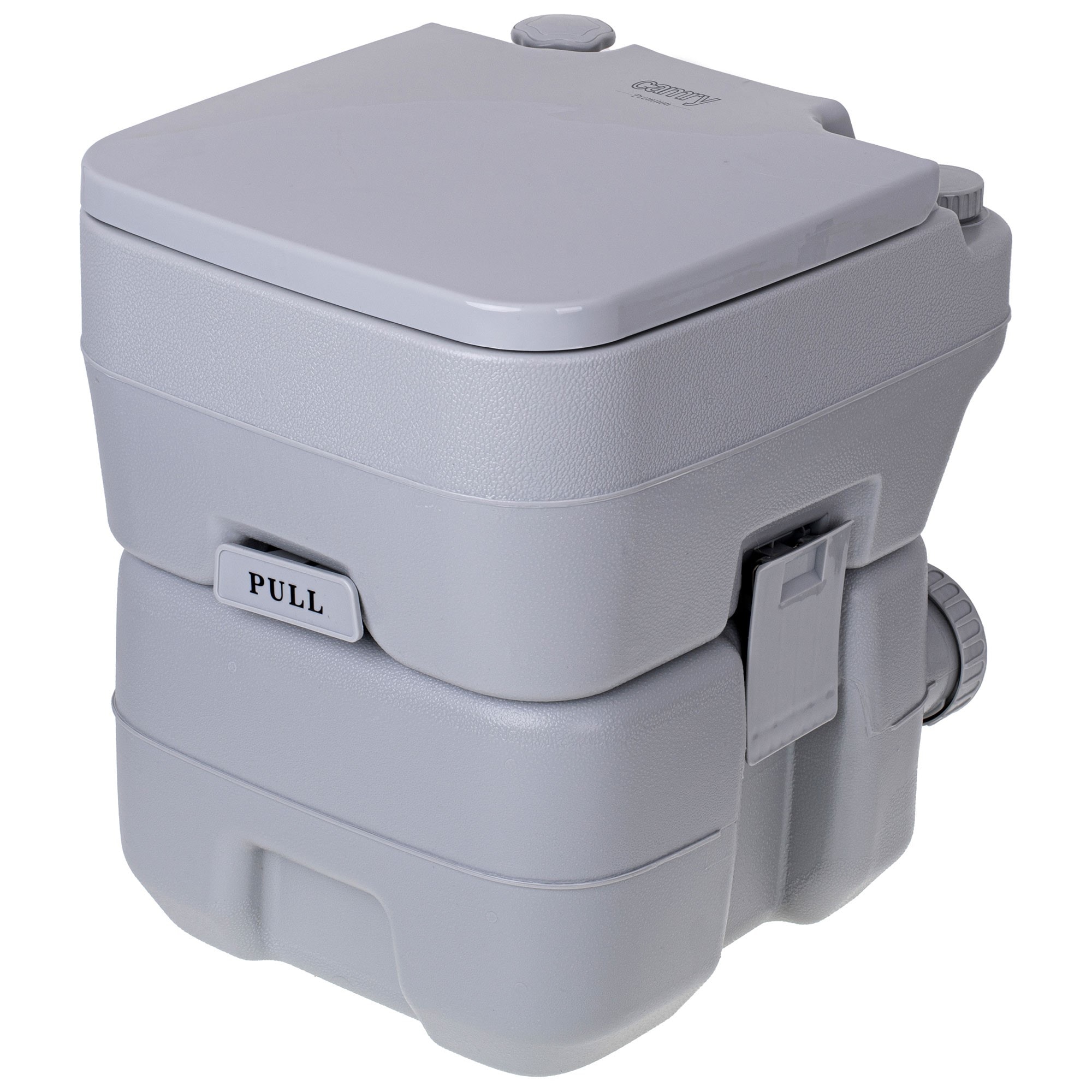 Camry cr1035 toilette portable chimique pour adultes 20l camper, camping,  auto caravane wc, , gris CAMRY Pas Cher 
