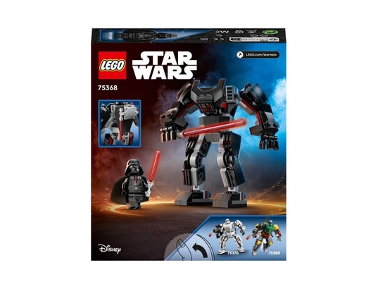 LEGO 75368 Star Wars Le Robot Dark Vador, Figurine à Construire