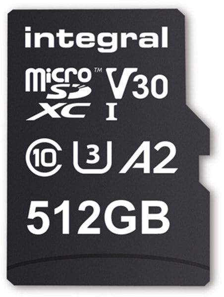 Carte mémoire Micro SD 512 Go avec Adaptateur Gratuit, Carte SDXC Classe 10  - Cdiscount Appareil Photo