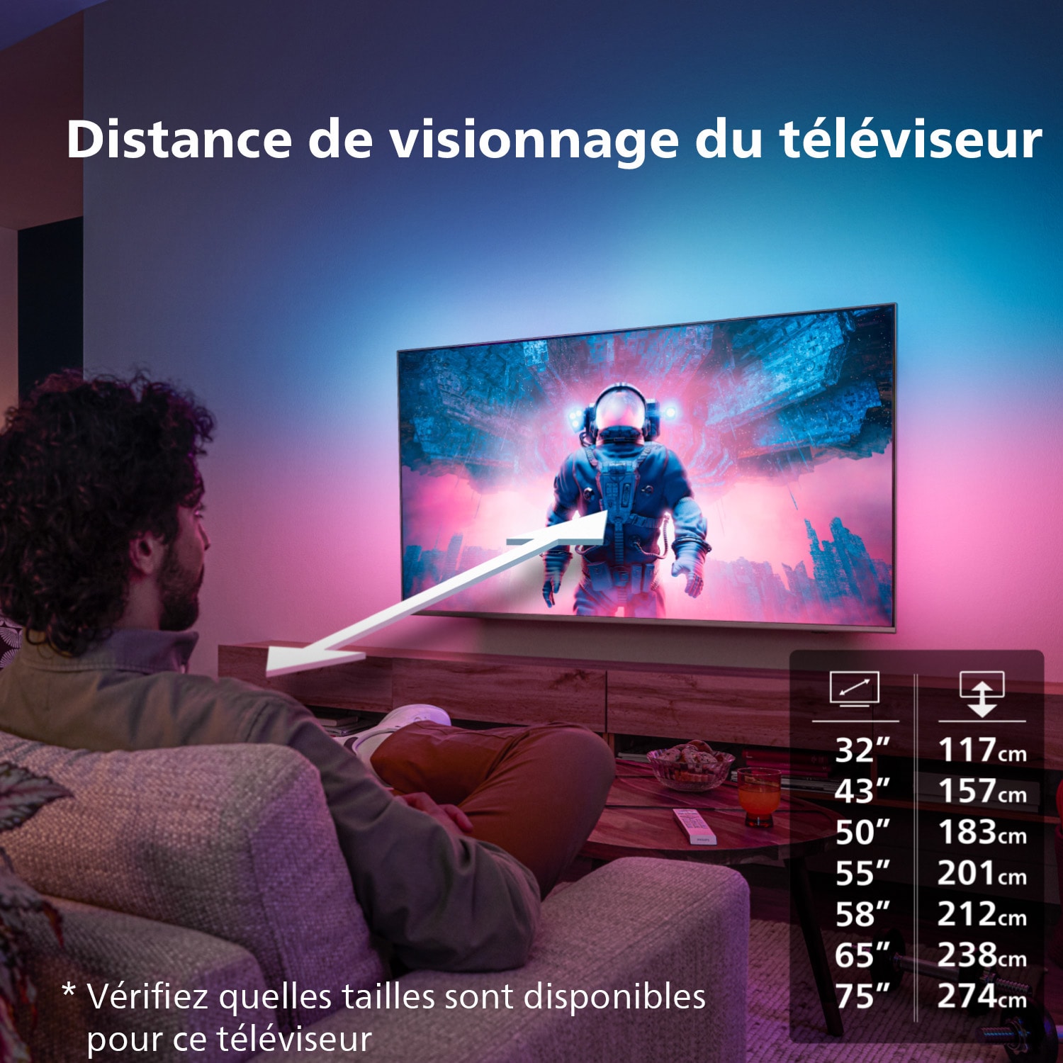 55PML9008 - 55'', 4K UHD Mini LED TV, Ambilight, 2023 - Téléviseurs