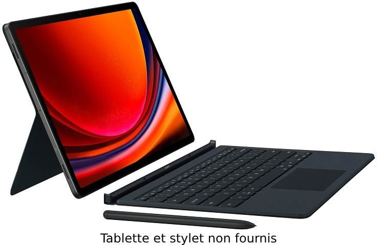 Etui avec clavier bluetooth SAMSUNG Book Cover Keyboard Tab S9+