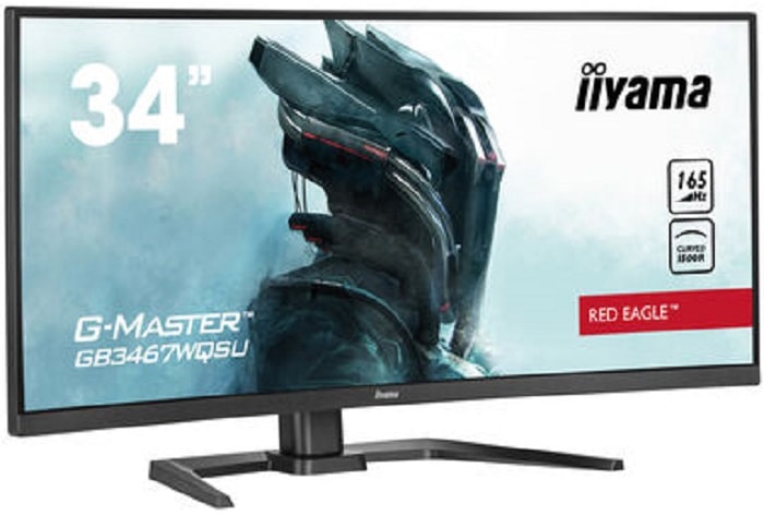 IIYAMA 34'' LED-G-MASTER Ultra Wide VA Incurvé 165Hz Hub - Ecran