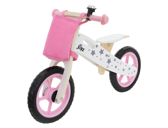 Mini draisienne pour enfants v lo d apprentissage en bois rose