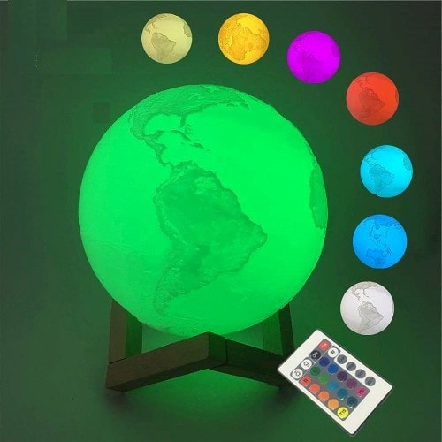 Lampe enfant 3D multicolore personnalisée - Petit ours