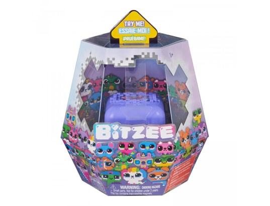 Animal de compagnie interactif 3D Bitzee - SPIN MASTER - 15 compagnons  inclus - Violet - Dès 5 ans - Cdiscount Jeux - Jouets