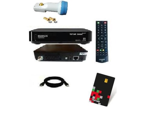 Decodeur TNT SAT Satellite Humax TN8000HD PVR + Carte TNTSAT