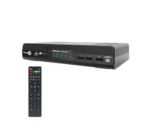 Décodeur TNT GENERIQUE Starcom 9947 Hd Récepteur Satellite Hd + Carte