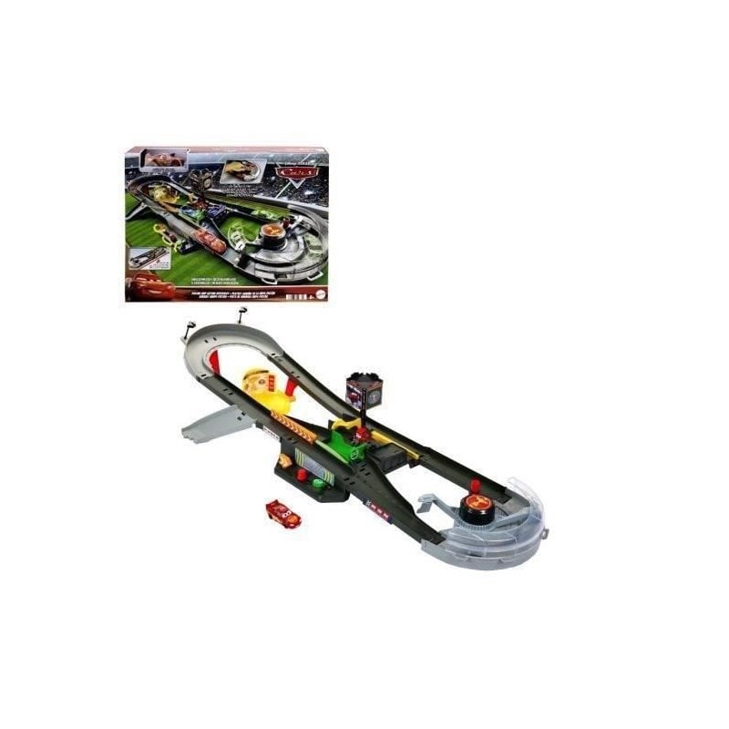 MATTEL Circuit Carrera Go !!! Hotwheels + 2 véhicules pas cher 