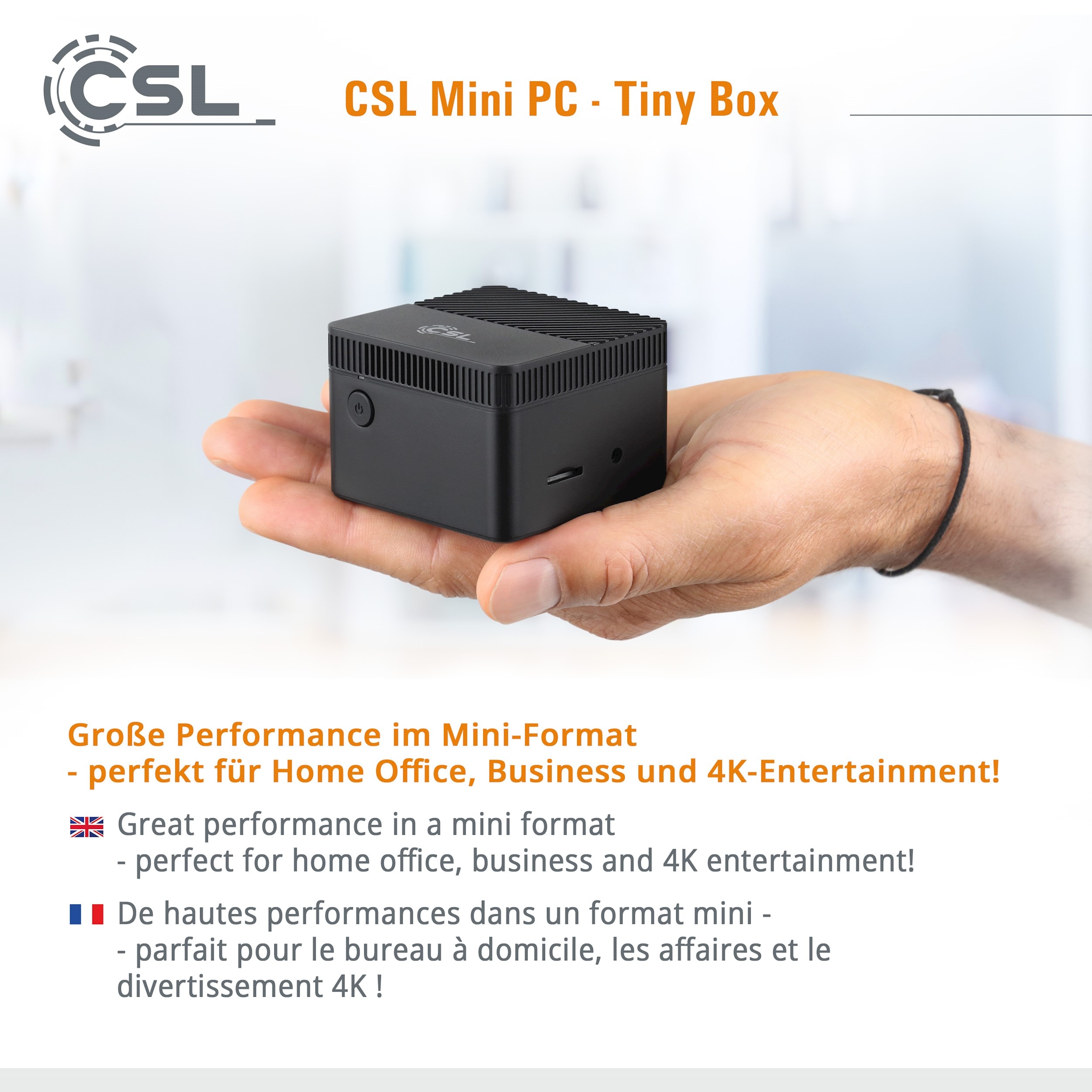 Mini-pc csl tiny box / windows 11 pro CSL COMPUTER Pas Cher 