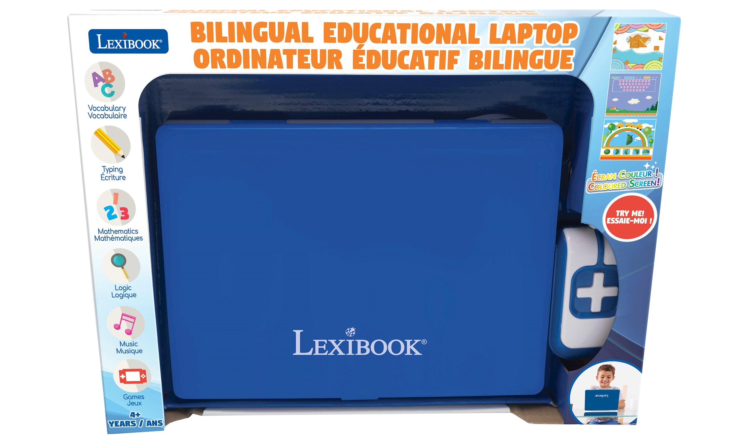 Ordinateur éducatif bilingue lexibook dès 4 ans