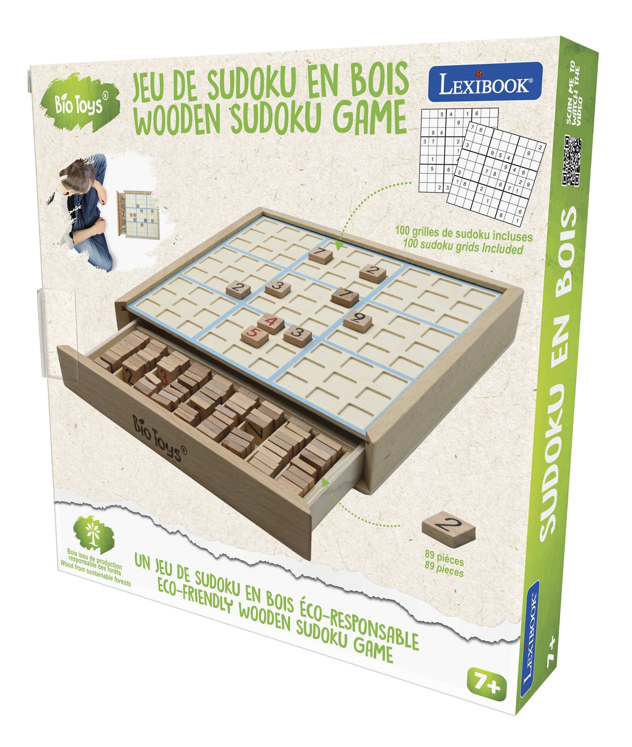 Sudoku en bois LEXIBOOK Pas Cher 