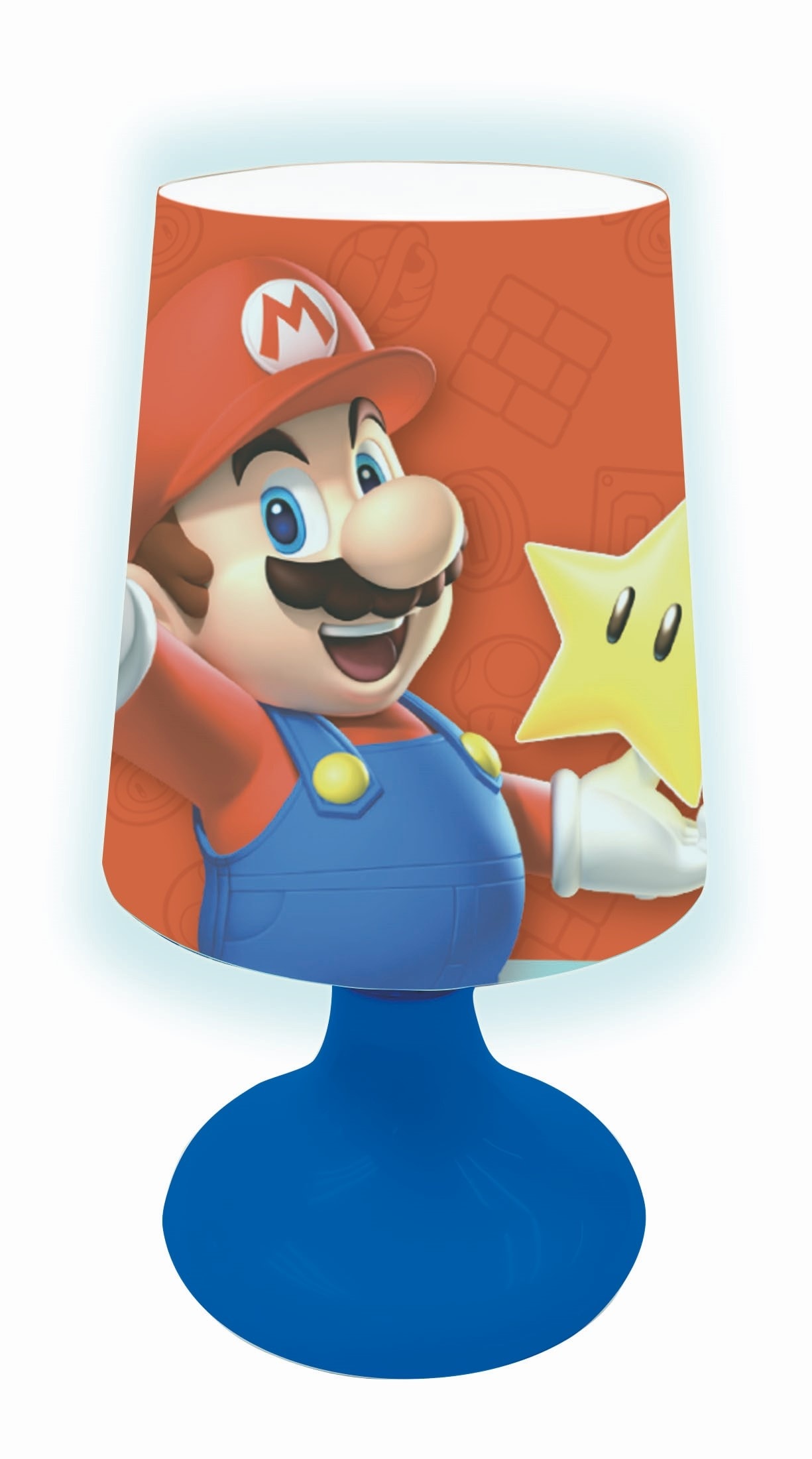 Mini lampe de chevet veilleuse sans fil Super Mario