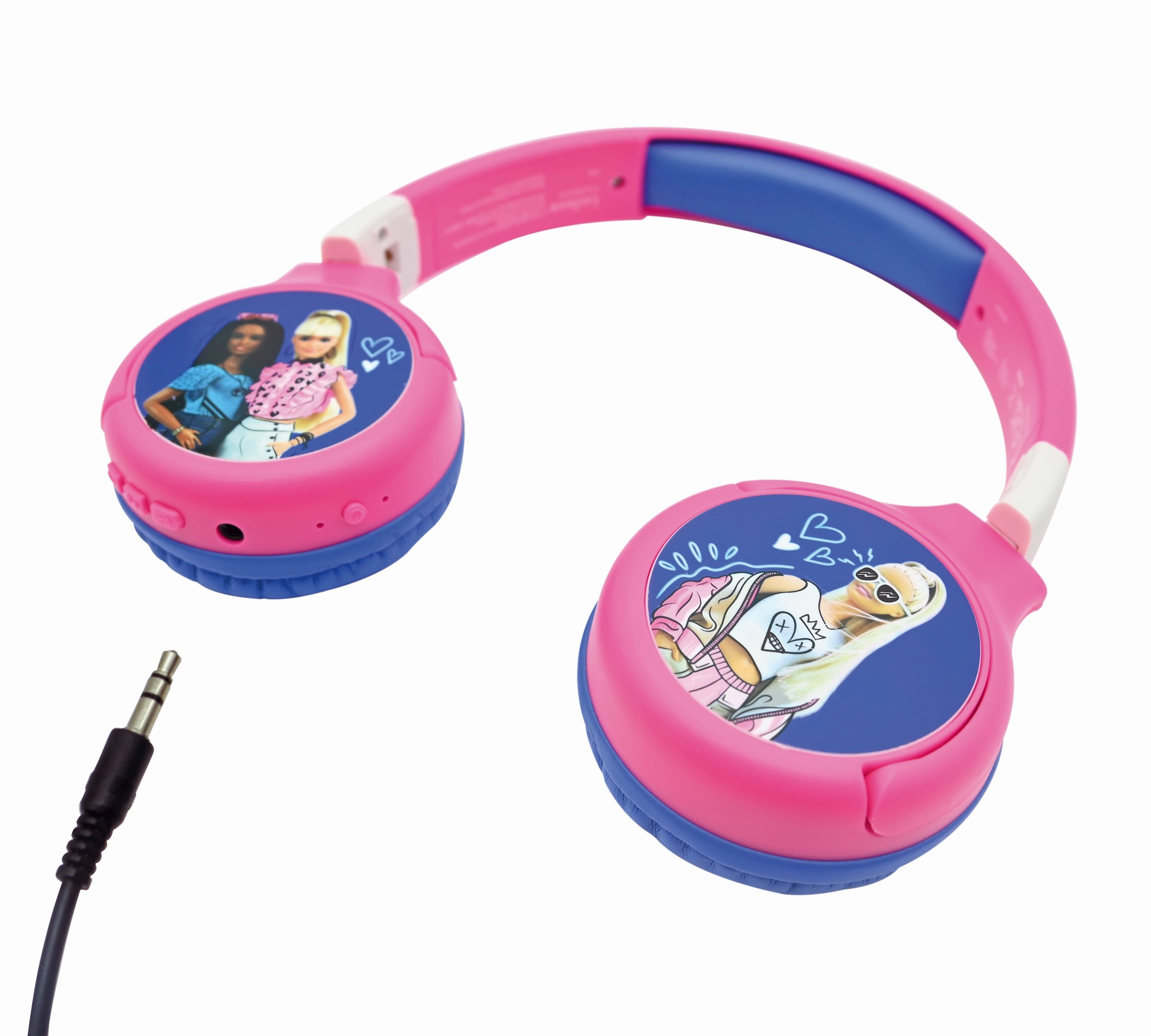 Casque 2 en 1 Bluetooth® et Filaire pliable pour enfants avec