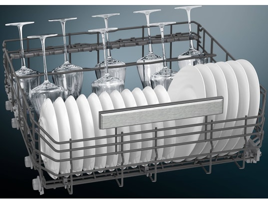 Lave-vaisselle semi intégré design, hightech sechage zeolith Siemens  SN57ZS06CE