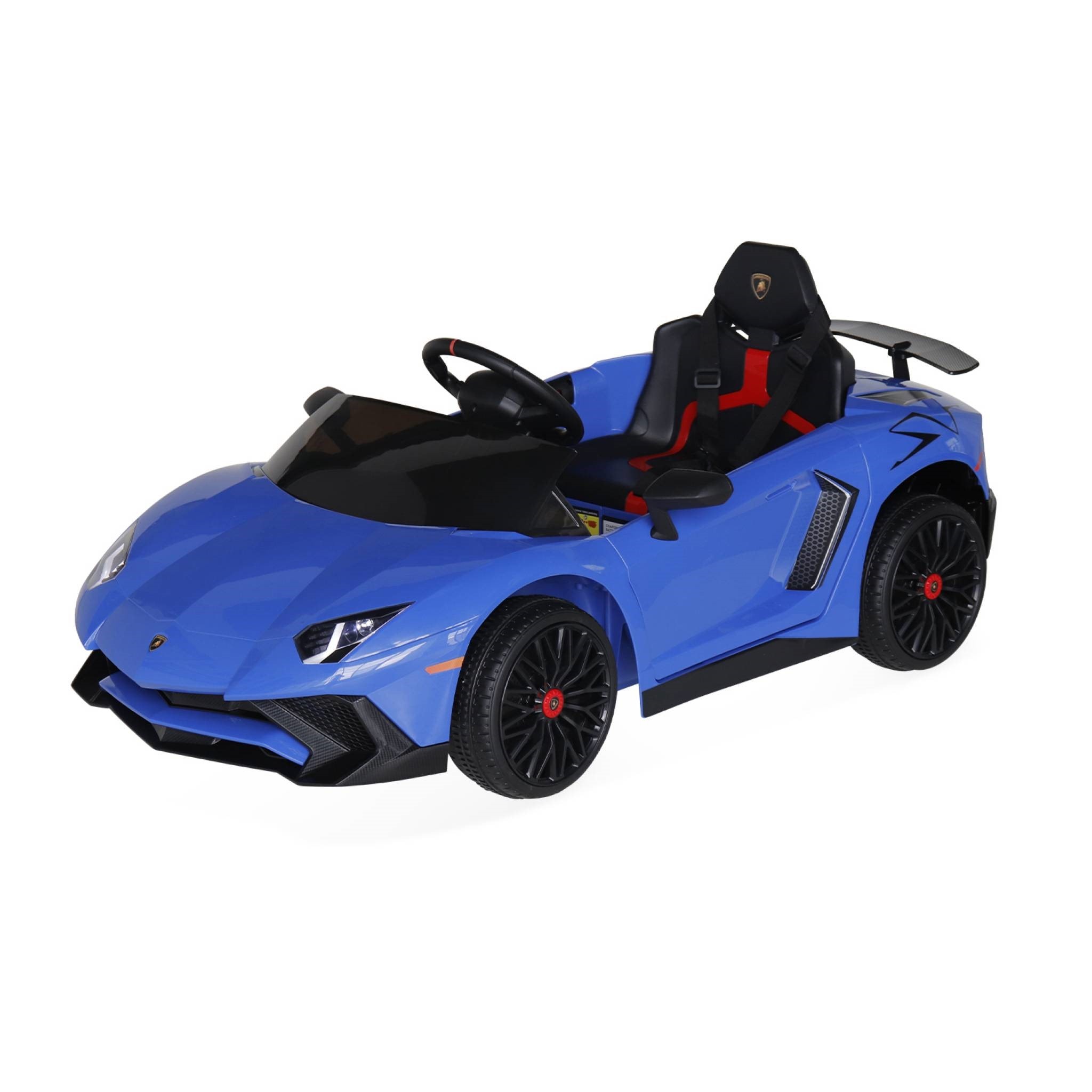 Voiture de Sport Électrique 12V pour Enfants 3-8Ans 2 Portes