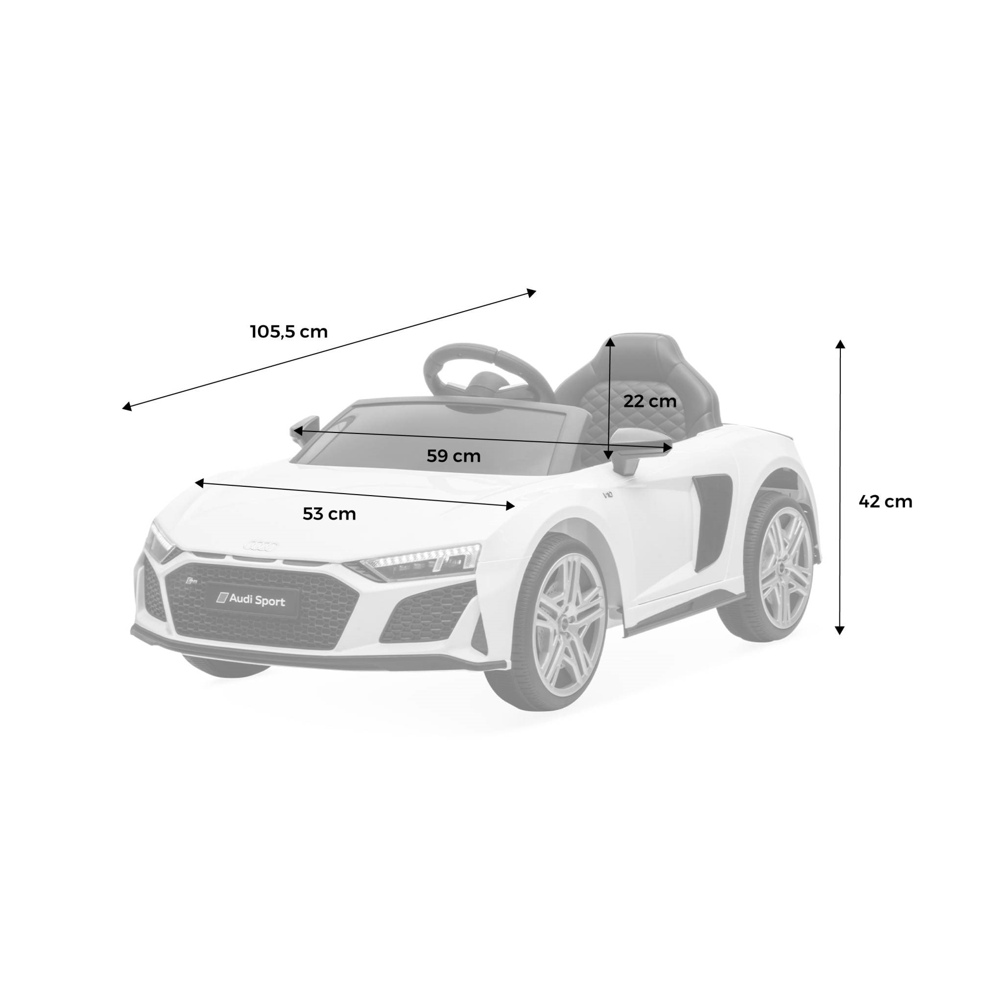 Poussette audi clearance r8