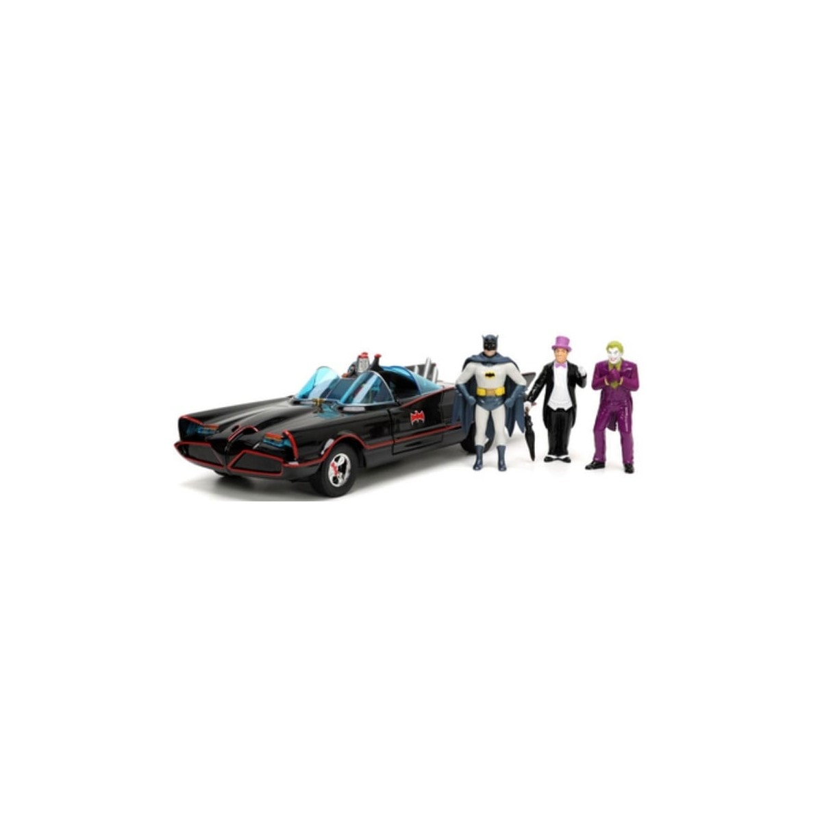 Ensemble De 6 Batman Batmobile Modèle de voiture Jouet Véhicule Métal