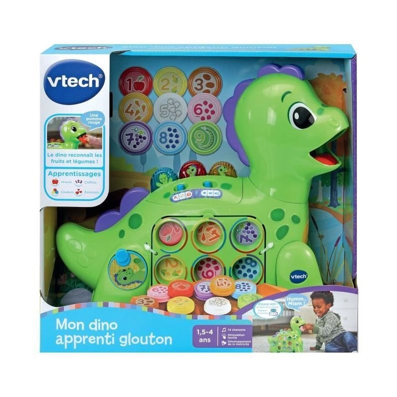 VTech - Jouet en bois - Mon puzzle encastrable pour bébé