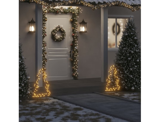 Sapin lumineux de Noël à suspendre 150 CM 200 LED-Deco Lumineuse