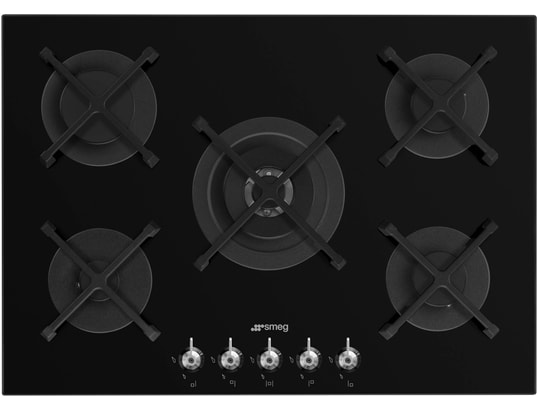 Plaque de cuisson induction SMEG semi-affleurante 70-75 cm Noir
