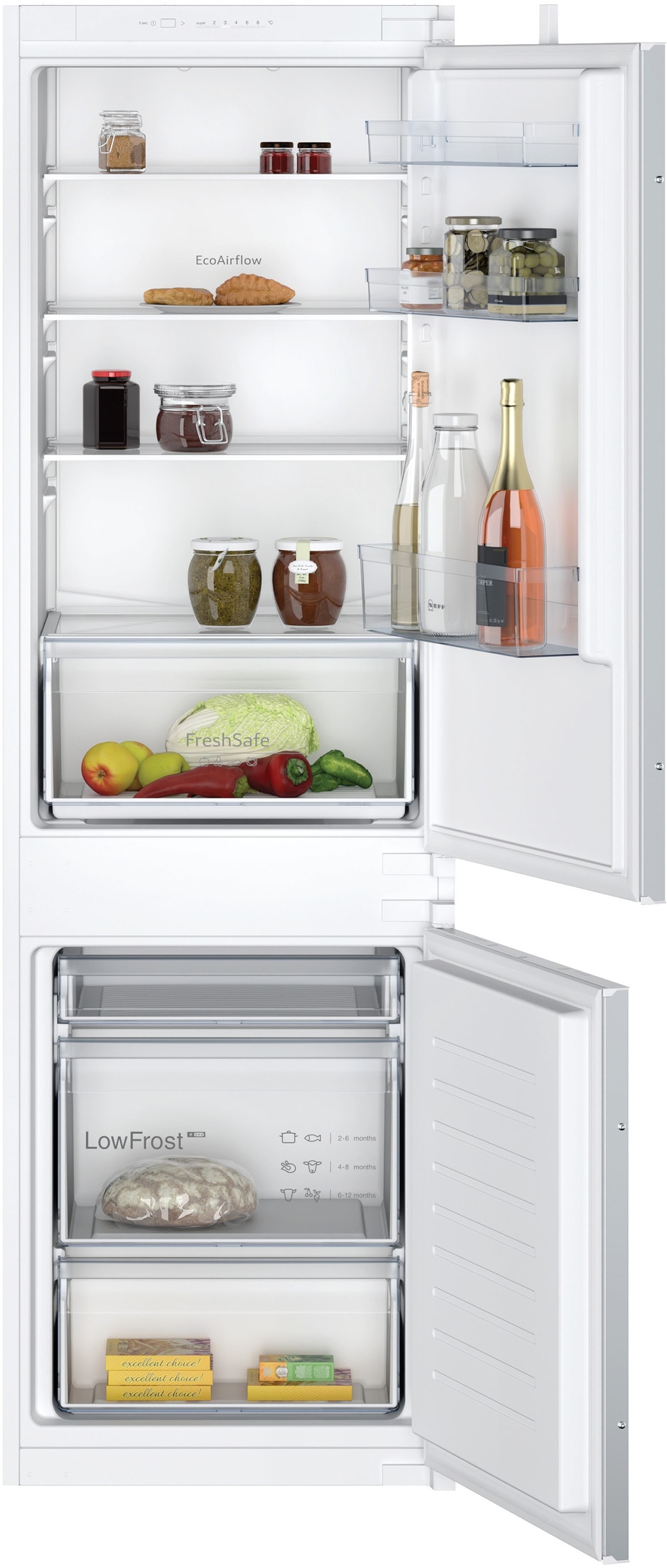 Ancien modèle : Réfrigérateur à tiroirs intégrable a façade